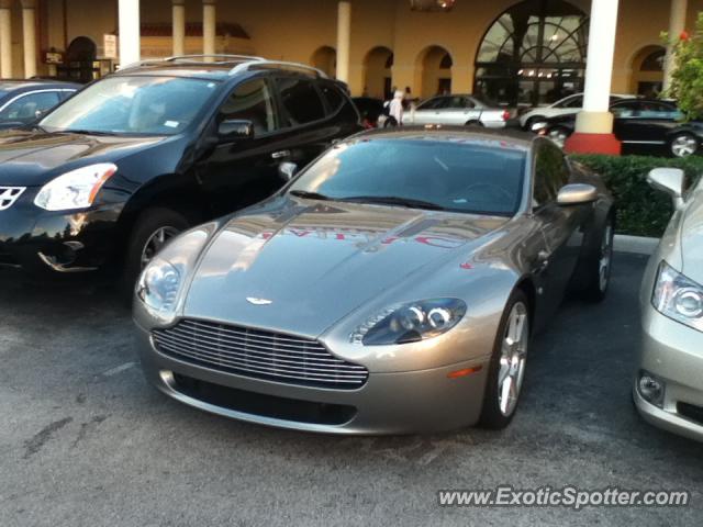 Aston Martin Vantage spotted in Boca Raton, Florida