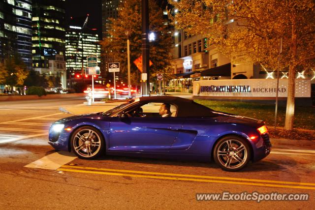 Audi R8 spotted in Atlanta, Georgia