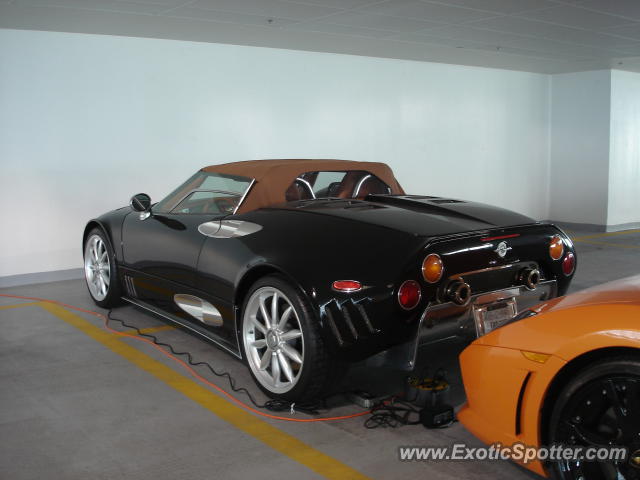 Spyker C8 spotted in Chicago, Illinois