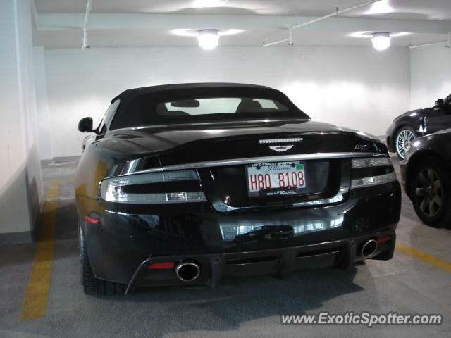 Aston Martin DBS spotted in Chicago, Illinois