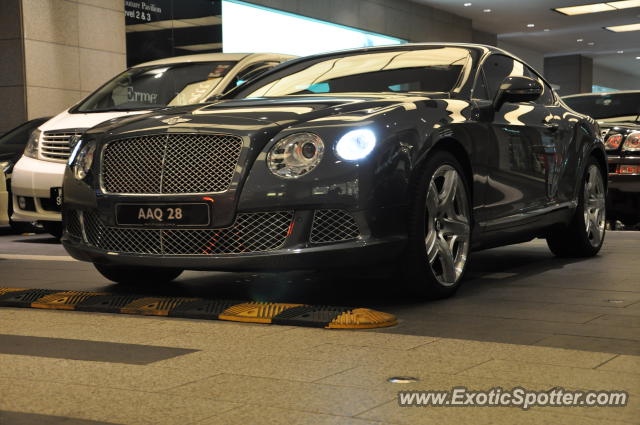 Bentley Continental spotted in Bukit Bintang KL, Malaysia
