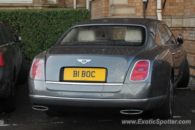 Bentley Mulsanne spotted in York, United Kingdom