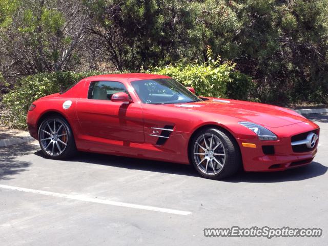 Mercedes SLS AMG spotted in Del Mar, California