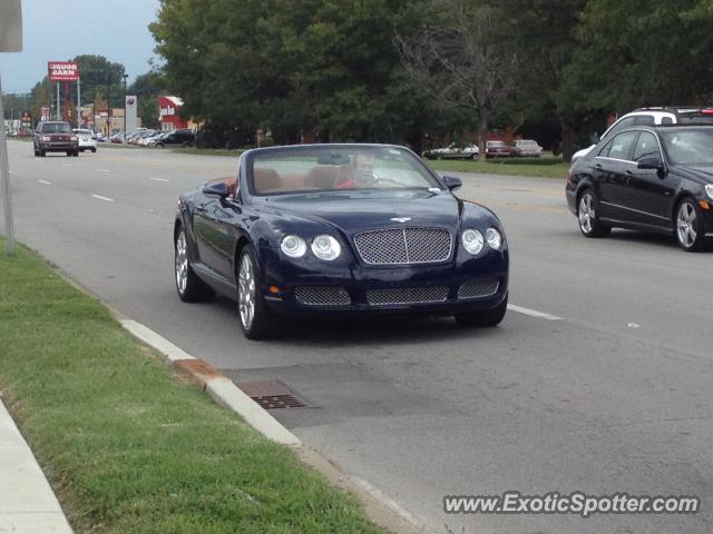 Bentley Continental spotted in Louisville, Kentucky