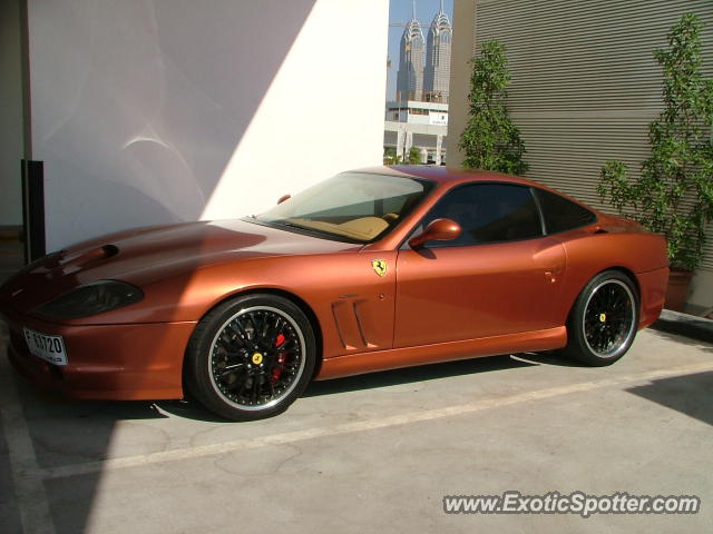 Ferrari 575M spotted in Dubaï, United Arab Emirates