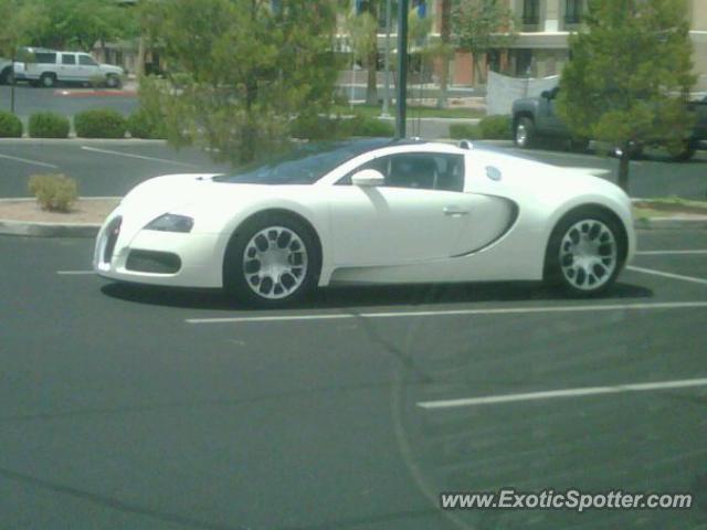 Bugatti Veyron spotted in Henderson, Nevada