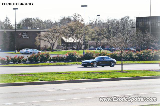 Mercedes SLS AMG spotted in Indianapolis, Indiana