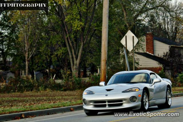 Dodge Viper spotted in Carmel, Indiana