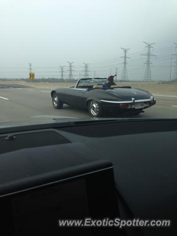 Jaguar E-Type spotted in Toronto, Canada