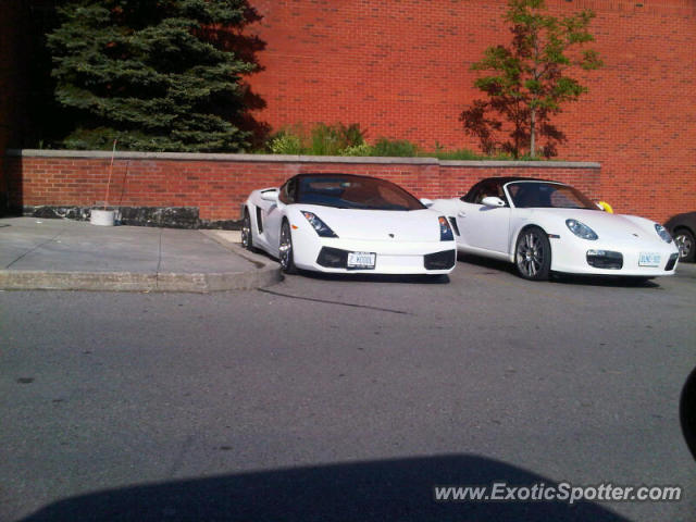 Lamborghini Gallardo spotted in Toronto, Canada
