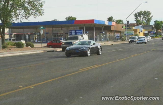 Aston Martin Vantage spotted in Tucson, Arizona