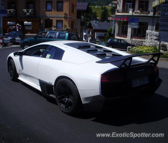 Lamborghini Murcielago spotted in Cortina, Italy