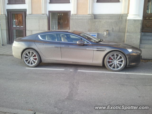 Aston Martin Rapide spotted in Stockholm, Sweden