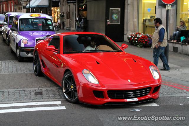 Ferrari 599GTO spotted in London, United Kingdom