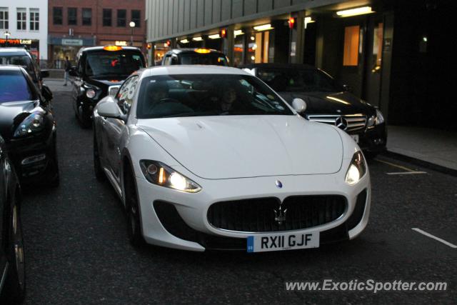 Maserati GranTurismo spotted in London, United Kingdom
