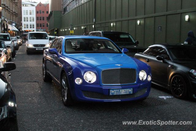 Bentley Mulsanne spotted in London, United Kingdom