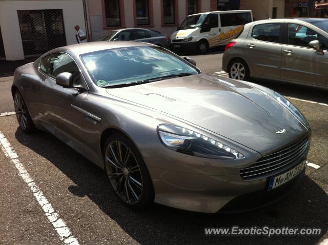 Aston Martin Virage spotted in Strasbourg, France