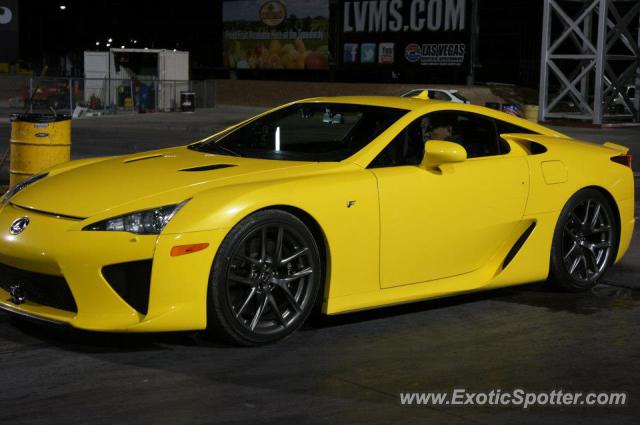 Lexus LFA spotted in Las Vegas, Nevada