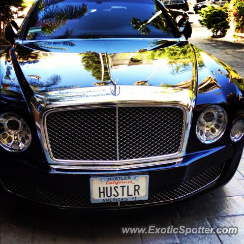 Bentley Mulsanne spotted in Beverly Hill, California