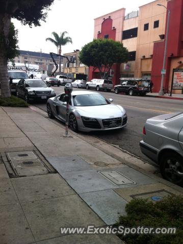 Audi R8 spotted in West Hollywood, California