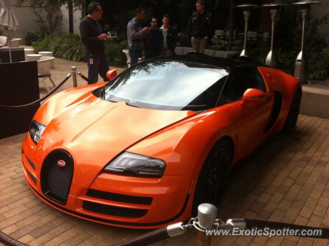Bugatti Veyron spotted in California, California