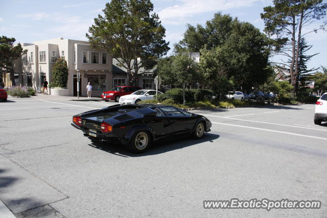 Lamborghini Countach spotted in Carmel, California