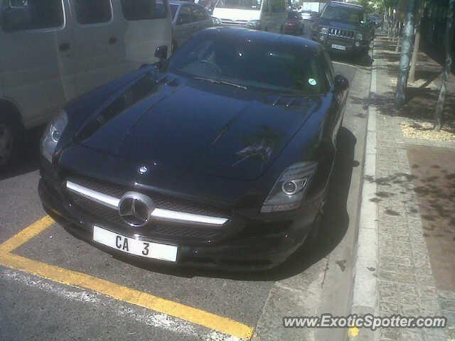 Mercedes SLS AMG spotted in Cape Town, South Africa