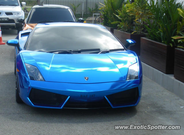 Lamborghini Gallardo spotted in Kuala Belait, Brunei