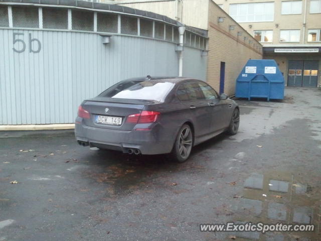 BMW M5 spotted in Stockholm, Sweden
