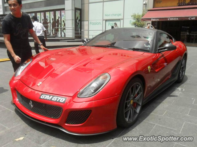 Ferrari 599GTO spotted in Kuala Lumpur, Malaysia