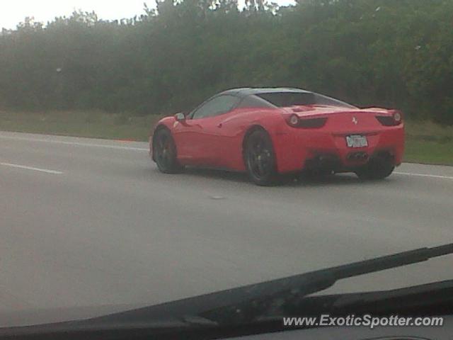 Ferrari 458 Italia spotted in Ft. Myers, Florida