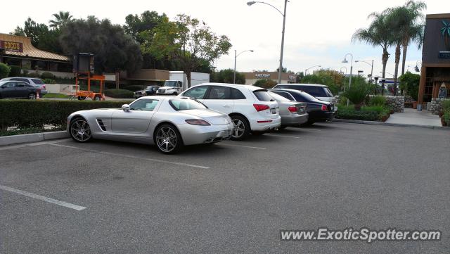 Mercedes SLS AMG spotted in Riverside, California