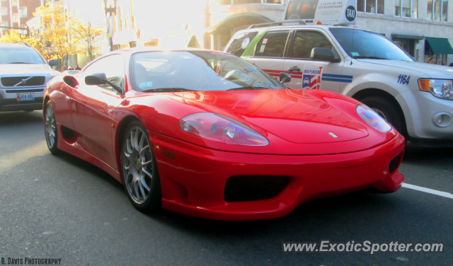 Ferrari 360 Modena spotted in Boston, Massachusetts