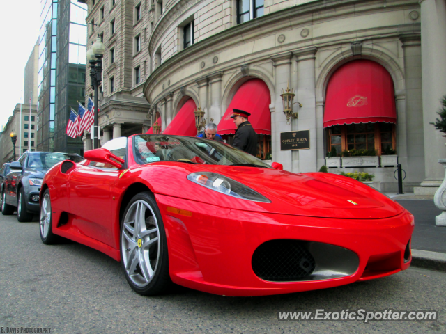 Ferrari F430 spotted in Boston, Massachusetts