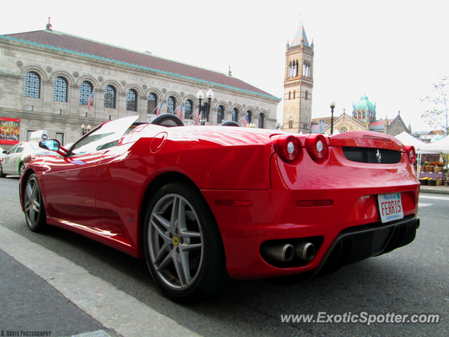 Ferrari F430 spotted in Boston, Massachusetts