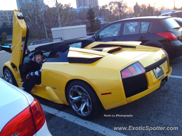 Lamborghini Murcielago spotted in Toronto, Canada