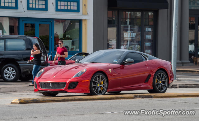 Ferrari 599GTO spotted in Houston, Texas