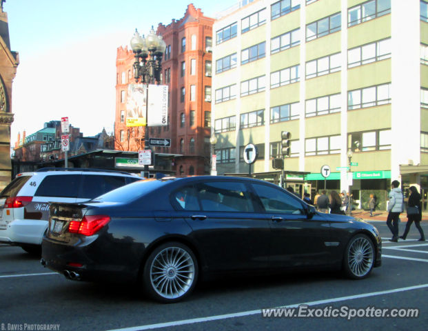 BMW Alpina B7 spotted in Boston, Massachusetts