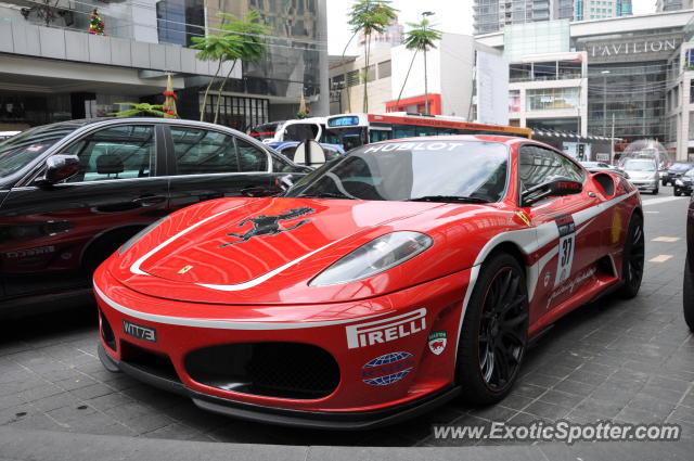 Ferrari F430 spotted in Bukit Bintang KL, Malaysia