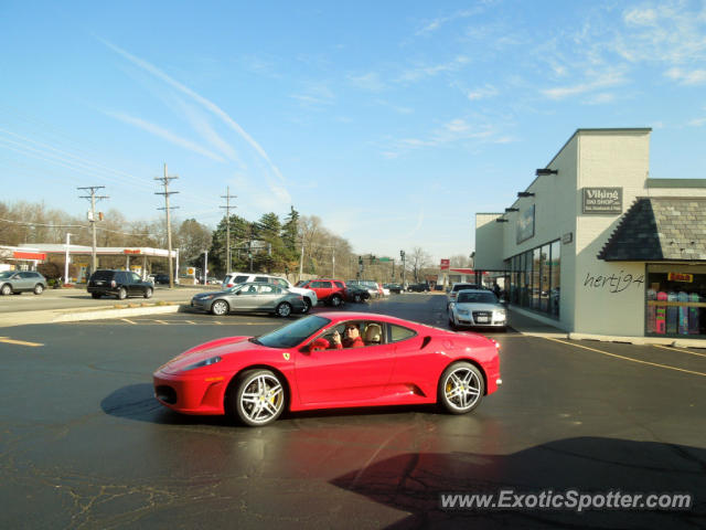 Ferrari F430 spotted in Barrington, Illinois