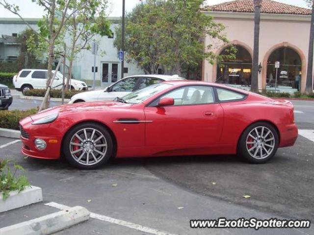 Aston Martin Vanquish spotted in Malibu, California