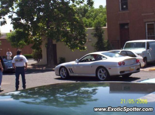 Ferrari 550 spotted in Albuquerque, New York