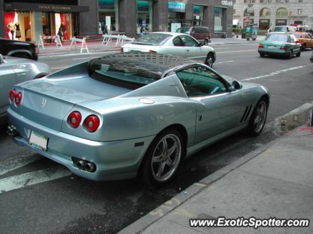 Ferrari 575M spotted in New York, New York