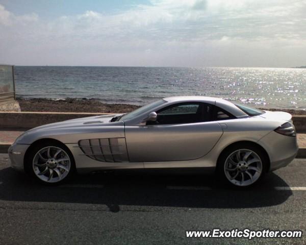 Mercedes SLR spotted in St tropez, France