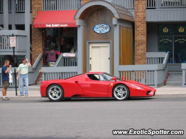 Ferrari Enzo spotted in Aspen, Colorado