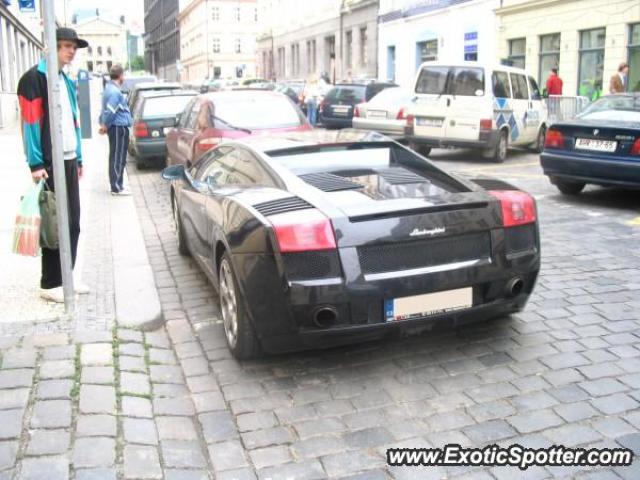 Lamborghini Gallardo spotted in Prag (Praha), Czech Republic