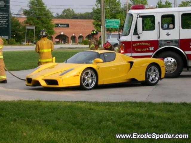 Ferrari Enzo spotted in Greensboro, North Carolina
