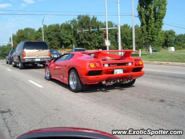 Lamborghini Diablo spotted in Overland Park, Kansas