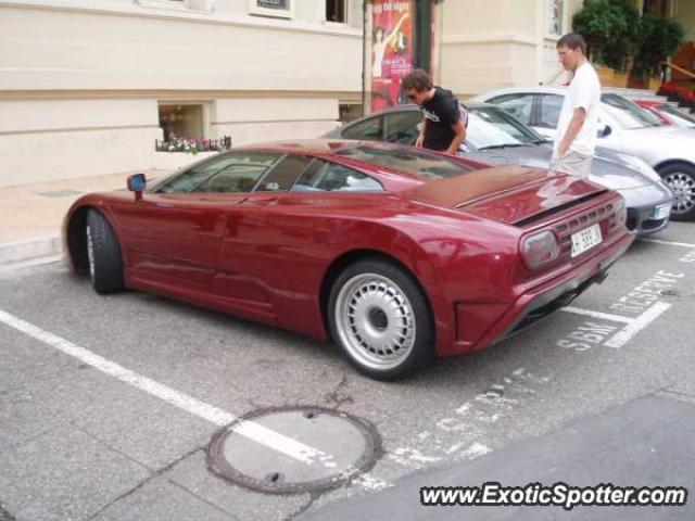 Bugatti EB110 spotted in Monaco, Monaco