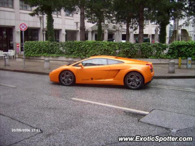 Lamborghini Gallardo spotted in Hamburg, Germany